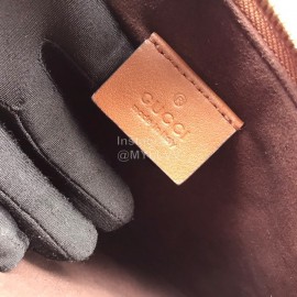 Gucci Bird Embroidered Handbag Coffee Color 431416