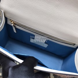 Gucci Sylvie Red Heart Small Shoulder Bag White 524405