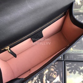 Gucci Sylvie Butterfly Print Small Shoulder Bag Plush Coffee Color 524405