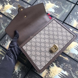 Gucci Sylvie Small Shoulder Bag Coffee Color 421882