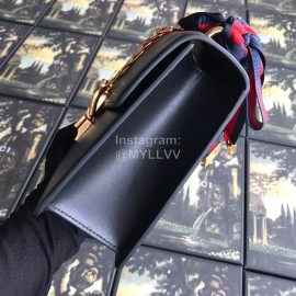 Gucci Sylvie Small Shoulder Bag Black 421882