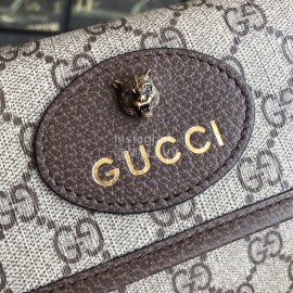Gucci Tiger Head Bag Crossbody Shoulder Bag Coffee Color 489617