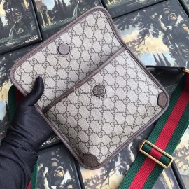 Gucci Tiger Head Bag Crossbody Shoulder Bag Coffee Color 489617