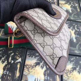 Gucci Tiger Head Bag Crossbody Shoulder Bag Coffee Color 489617