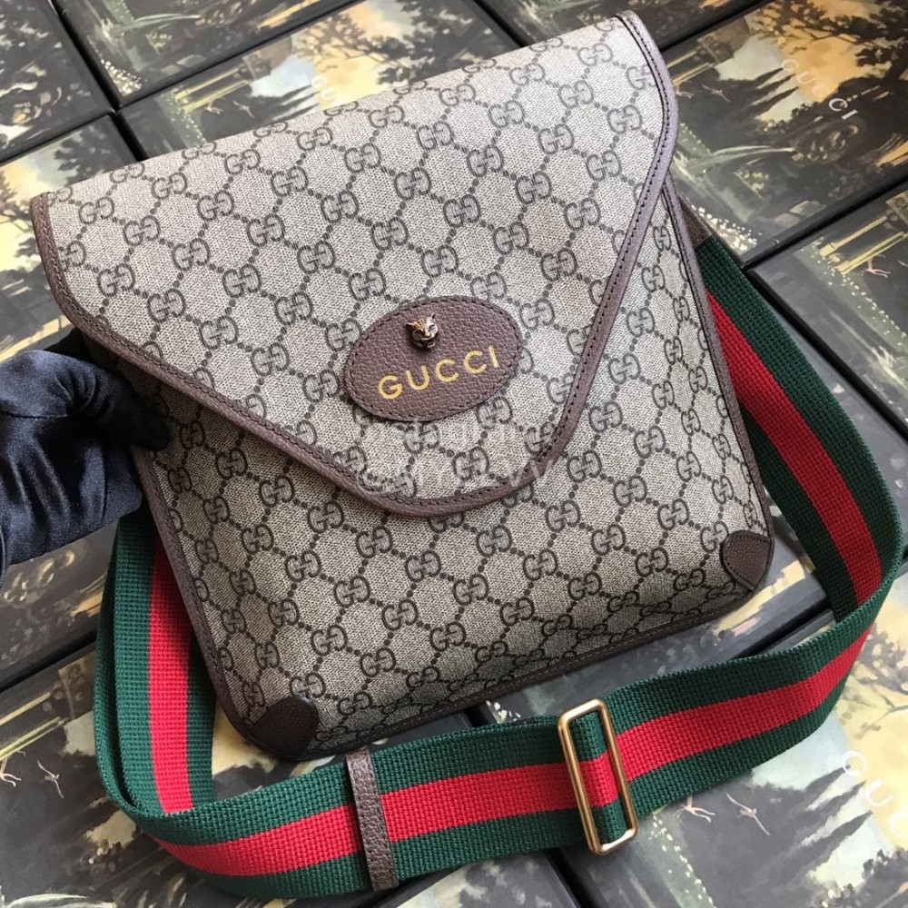 Gucci Neo Vintage GG Medium Messenger Coffee Color 598604