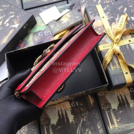 Gucci Bee Color Webbing Chain Bag Red 476079