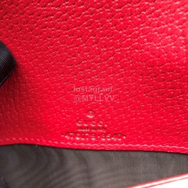 Gucci Bee Color Webbing Chain Bag Red 476079