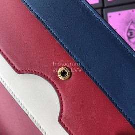 Gucci Bee Color Crystal Chain Bag Red 476079