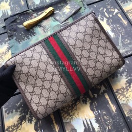 Gucci Ophidia GG Toiletry Case Coffee Color 598234