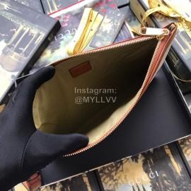 Gucci Vintage Canvas Handbag With Webbing Beige 576053