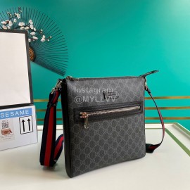 Gucci GG Black Messenger 474137