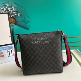 Gucci GG Black Messenger 474137