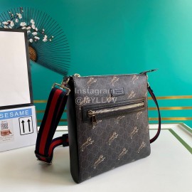 Gucci Bestiary Messenger With Tigers 474137