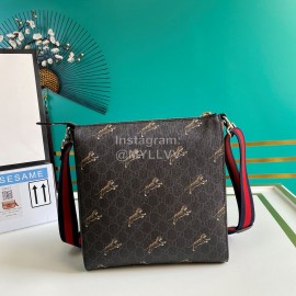 Gucci Bestiary Messenger With Tigers 474137