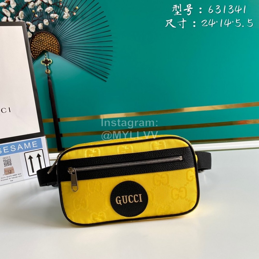 Gucci Off The Grid Belt Bag Yellow 631341