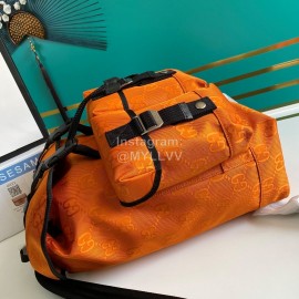 Gucci Off The Grid Backpack Orange 626160