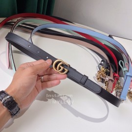 Gucci Fashion Black Leather Belts For Women