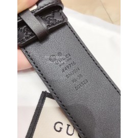 Gucci Fashion Embossed Calf Square Buckle Belts