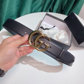Gucci New Calf Pure Copper Buckle 38mm Belts 