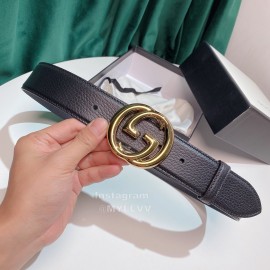 Gucci Calf Pure Copper Buckle 38mm Belts 