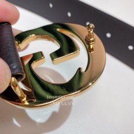 Gucci Calf Pure Copper Buckle 38mm Belts 