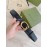 Gucci Fashion Black Calf Business Gold Buckle 30mm Belts