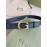 Gucci Fashion Black Calf Business Gold Buckle 30mm Belts