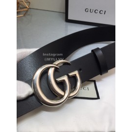 Gucci Smooth Leather Buckle 40mm Belts