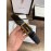 Gucci New Black Leather Gold Square Buckle 35mm Belts
