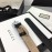 Gucci Fashion Black Calf Silver Gg Buckle 25mm Belts