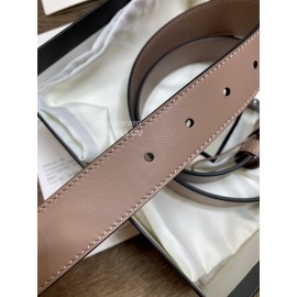 Gucci New Calf Business 30mm Belts For Women Coffee