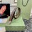 Gucci Brown Leather Electroplated Buckle 25mm Belt