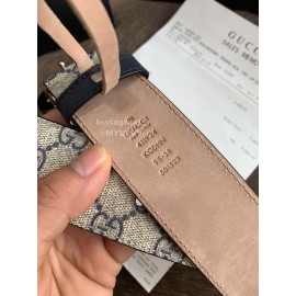 Gucci Classic Printed Calf Gg Buckle 40mm Business Belts 