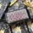 Gucci Supreme Snake Print Canvas Zipper Around Long Wallet Gray 451273