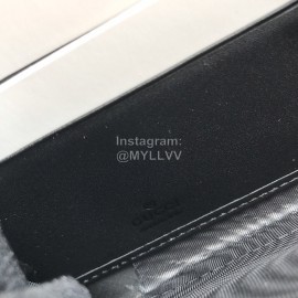 Gucci Supreme Snake Print Canvas Zipper Around Long Wallet Gray 451273