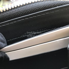 Gucci Supreme Snake Print Canvas Zipper Around Long Wallet Gray 451273