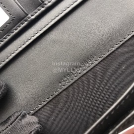 Gucci Yellow Tiger Print Leather Flap Wallet Brown 459456