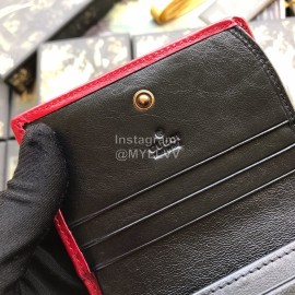  GG Marmont Vintage Double G Quilted Leather Short Wallet Khaki 573811gucci 