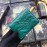 Gucci  GG Marmont Quilted Chevron Leather Short Wallet Green 466492