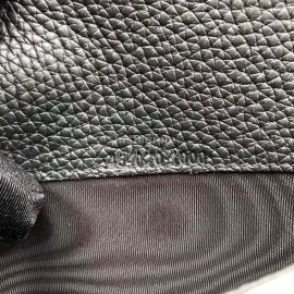 Gucci Bee Letter Long Leather Flip Wallet Black 464070