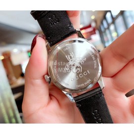 Gucci Garden 38mm Dial Leather Strap Watch For Women Black