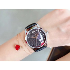 Gucci Garden 38mm Dial Leather Strap Watch For Women Black