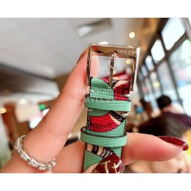 Gucci Garden 38mm Dial Leather Strap Watch For Women Green