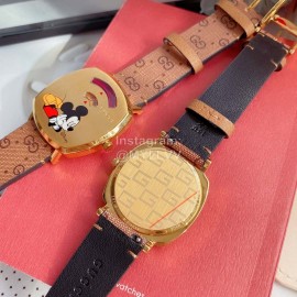Disney Gucci Grip Fine Steel Case Watch For Men And Women