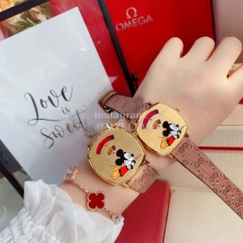 Disney Gucci Grip Fine Steel Case Watch For Men And Women