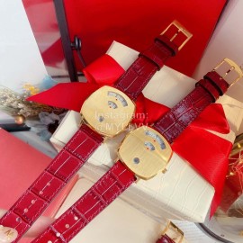 Disney Gucci Grip Fine Steel Case Watch For Men And Women Red