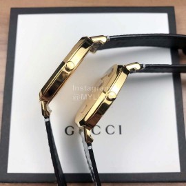 Gucci Arcuate Square Case Watch For Men And Women White