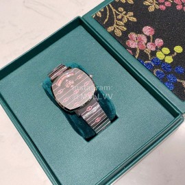 Gucci Steel Strap Luminous Watch For Men And Women Pink