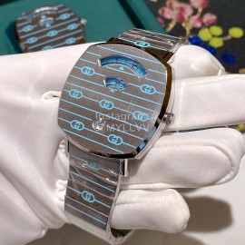 Gucci Steel Strap Luminous Watch For Men And Women Blue