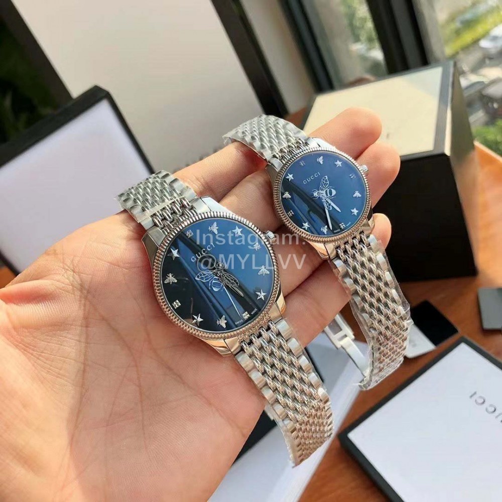 Gucci G-Timeless Steel Strap Watch